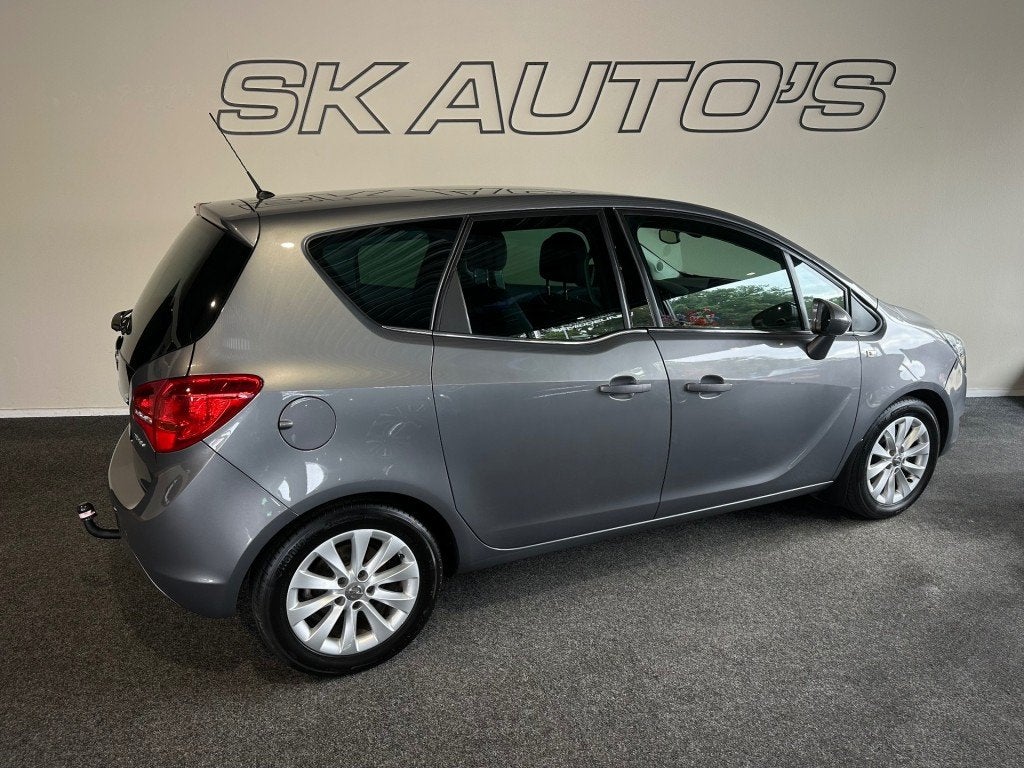 Opel MERIVA 1.4 TURBO COSMO l AIRCO l TREKHAAK l CRUISE l BL, Voorwielaandrijving, Gebruikt, 4 cilinders, Met garantie (alle)