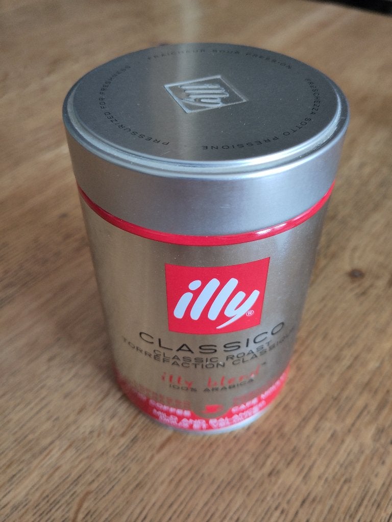 Illy koffieblikjes leeg, Verzamelen, Ophalen, Gebruikt, Koffie, Overige merken