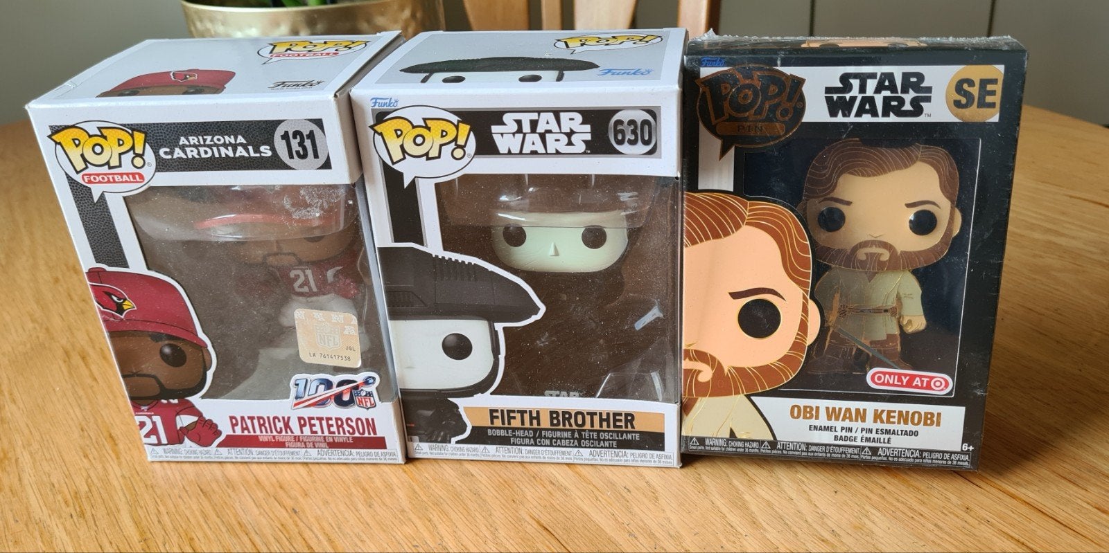 Funko Pop! Collectie: Star Wars en Patrick Peterson, Verzamelen, Ophalen of Verzenden, Nieuw