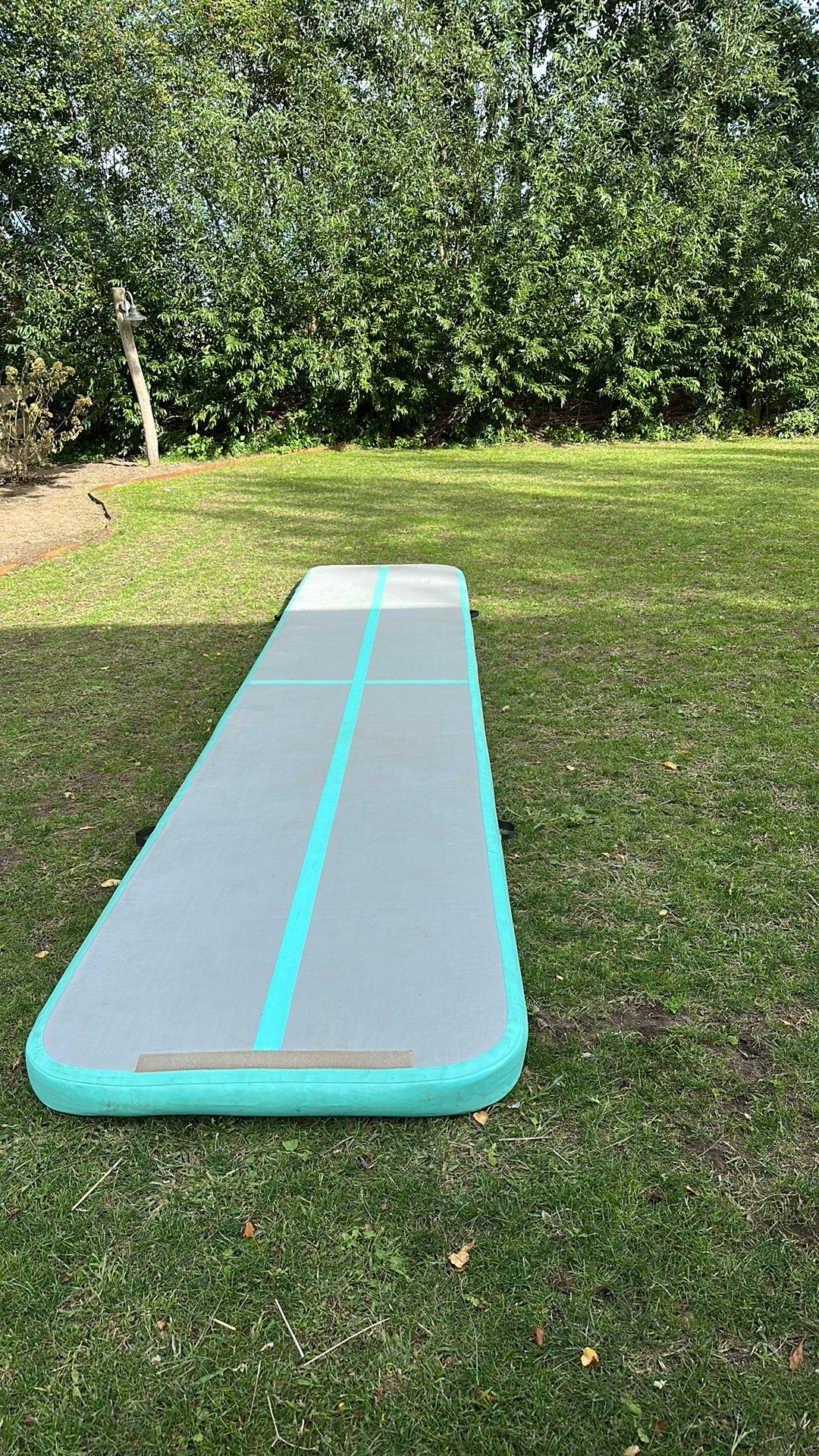 Airtrack 5x1 meter, Sport en Fitness, Ophalen of Verzenden, Gebruikt