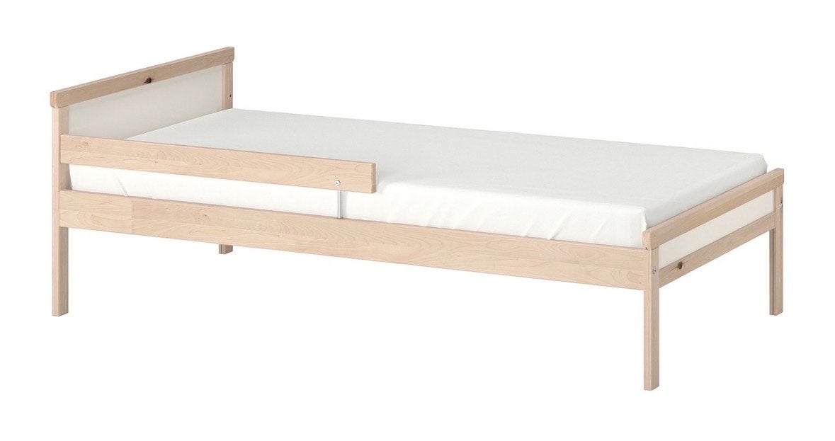 IKEA SNIGLAR Peuterbed, Gebruikt, 70 tot 85 cm, Ophalen of Verzenden, Lattenbodem