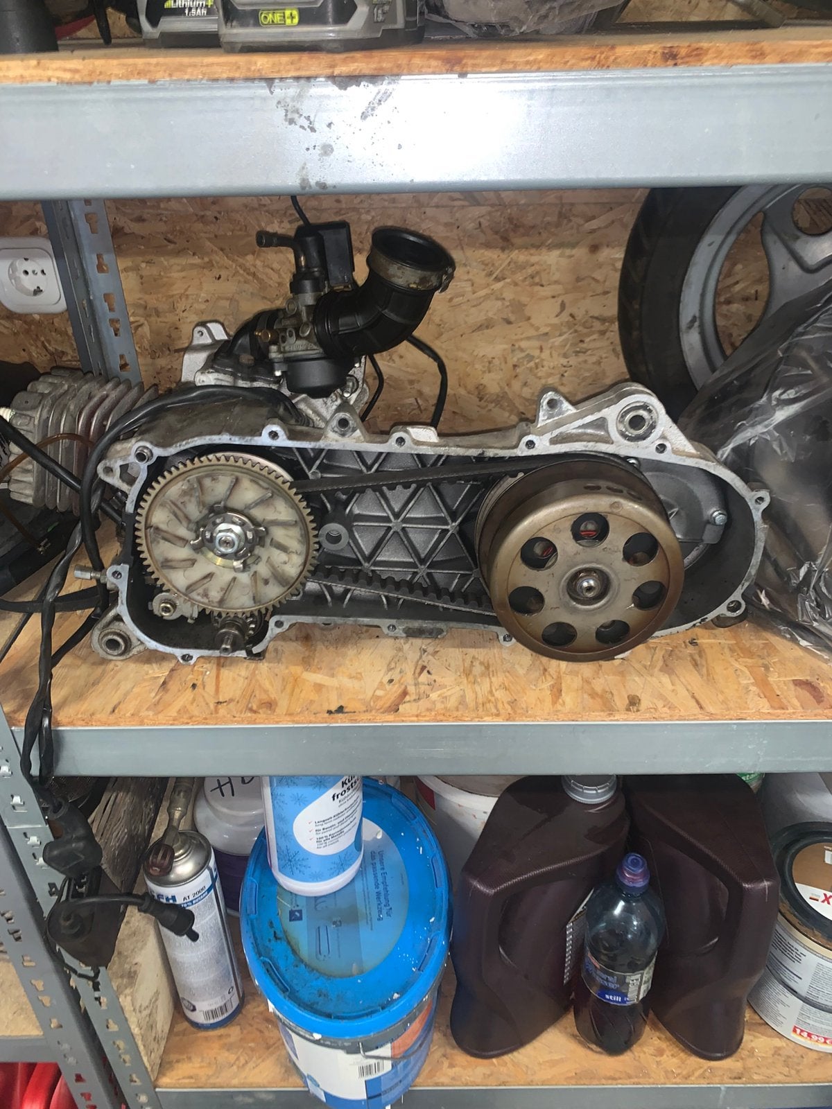 Piaggio zip 2t motor, Motoren, Ophalen