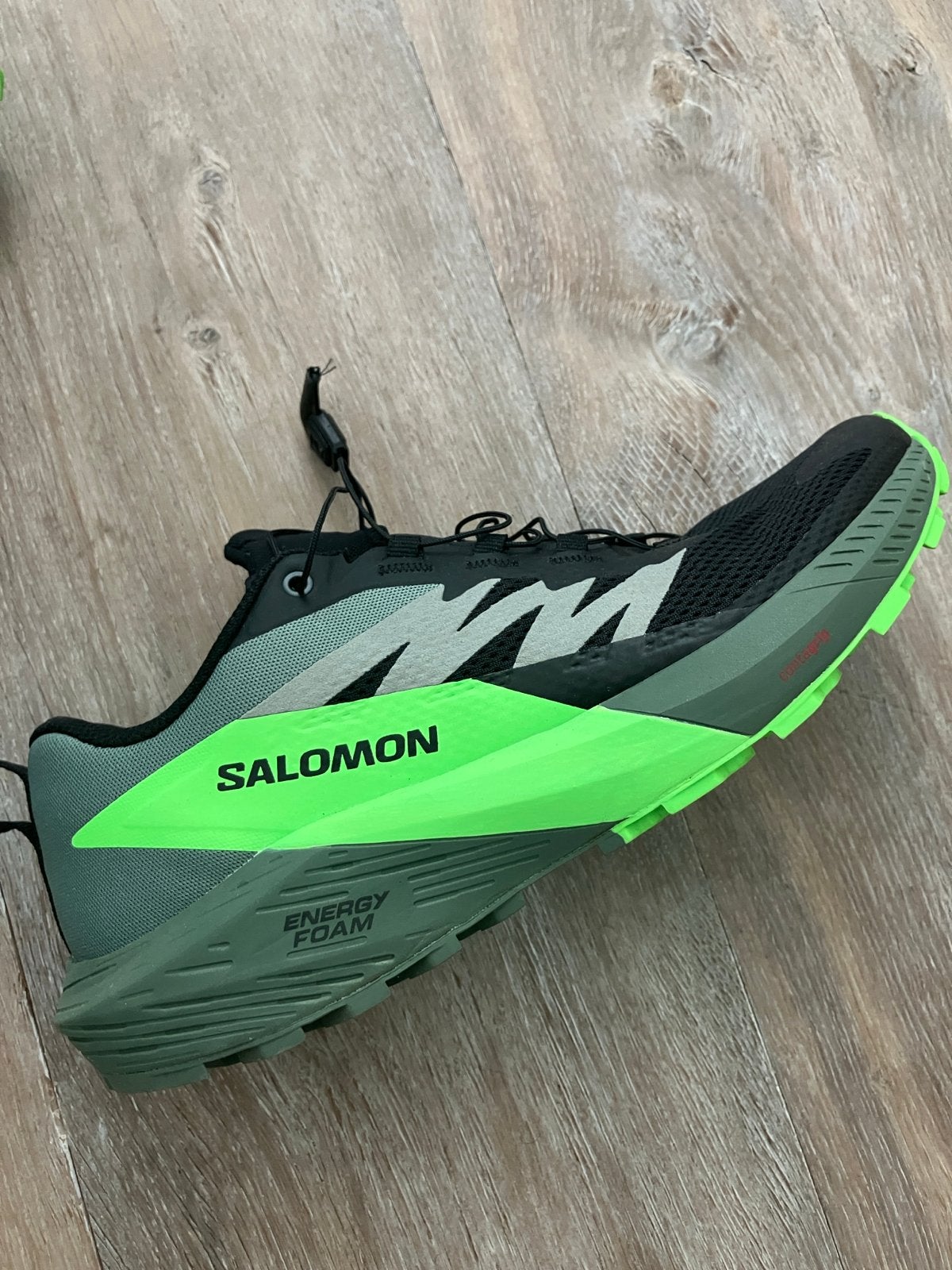 Salomon Sense Ride 5 Trailrunning Schoenen Maat 44, Zwart, Wandelen of Outdoor, Nieuw, Overige maten