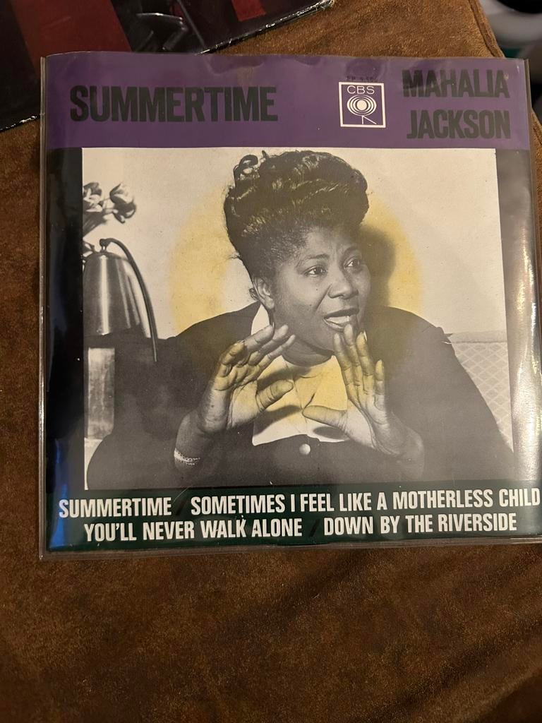 Mahalia Jackson -  summertime, Ophalen of Verzenden, Zo goed als nieuw