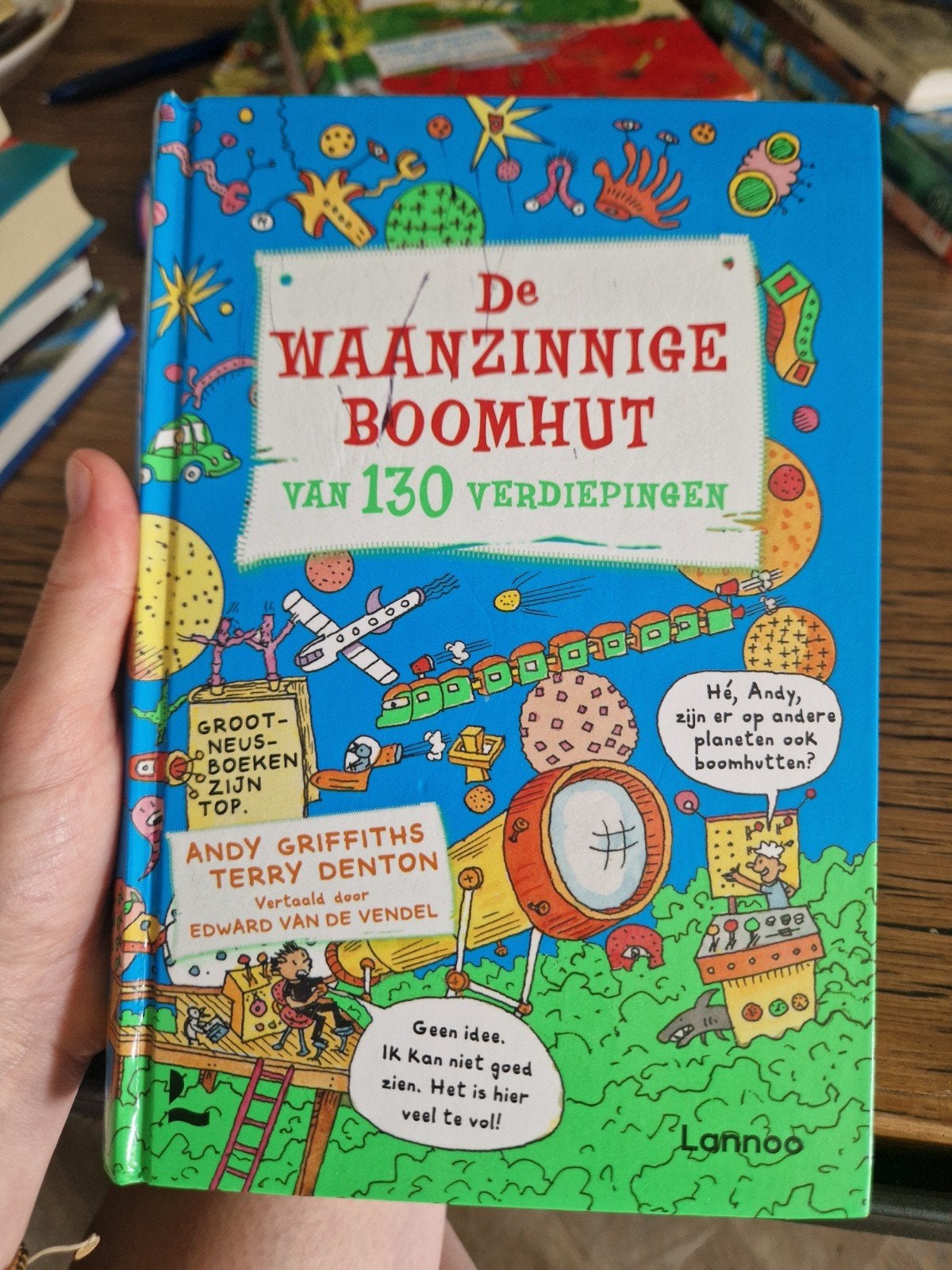 Andy Griffiths - De waanzinnige boomhut van 130 verdiepingen, Fictie algemeen, Andy Griffiths; Terry Denton, Ophalen of Verzenden