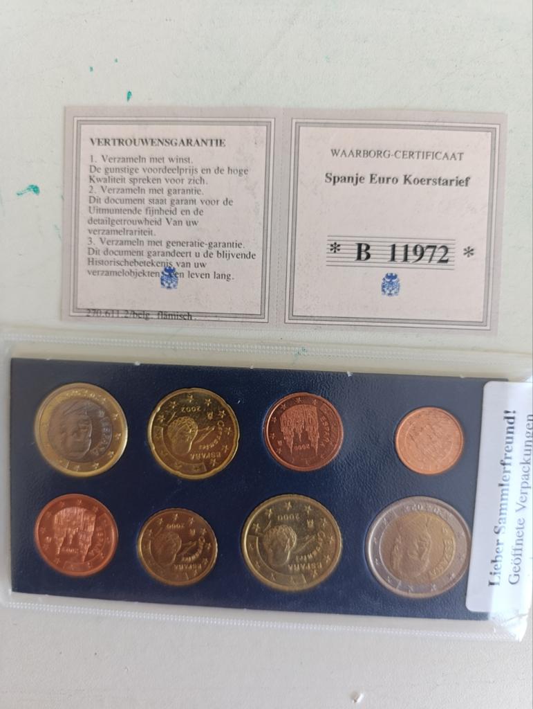 Setje munten, Postzegels en Munten, Munten | Nederland, Ophalen of Verzenden, Koningin Beatrix, Euro's