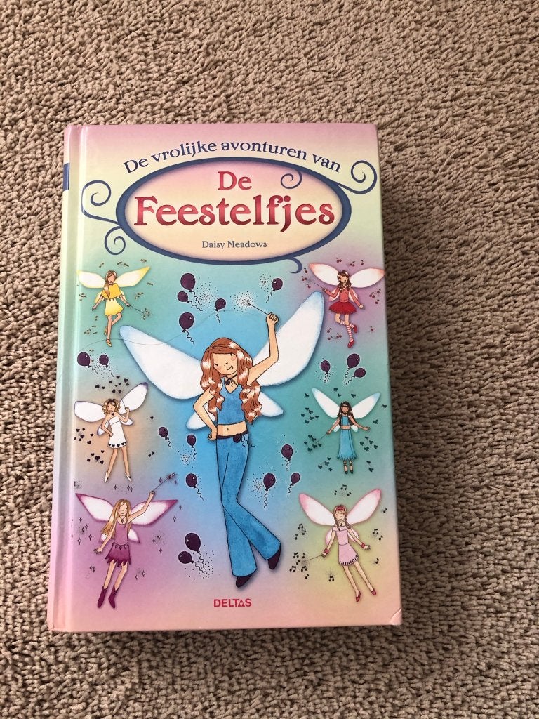 Daisy Meadows- De vrolijke avonturen van de feestelfjes, Boeken, Daisy Meadows, Fictie algemeen, Ophalen of Verzenden, Zo goed als nieuw