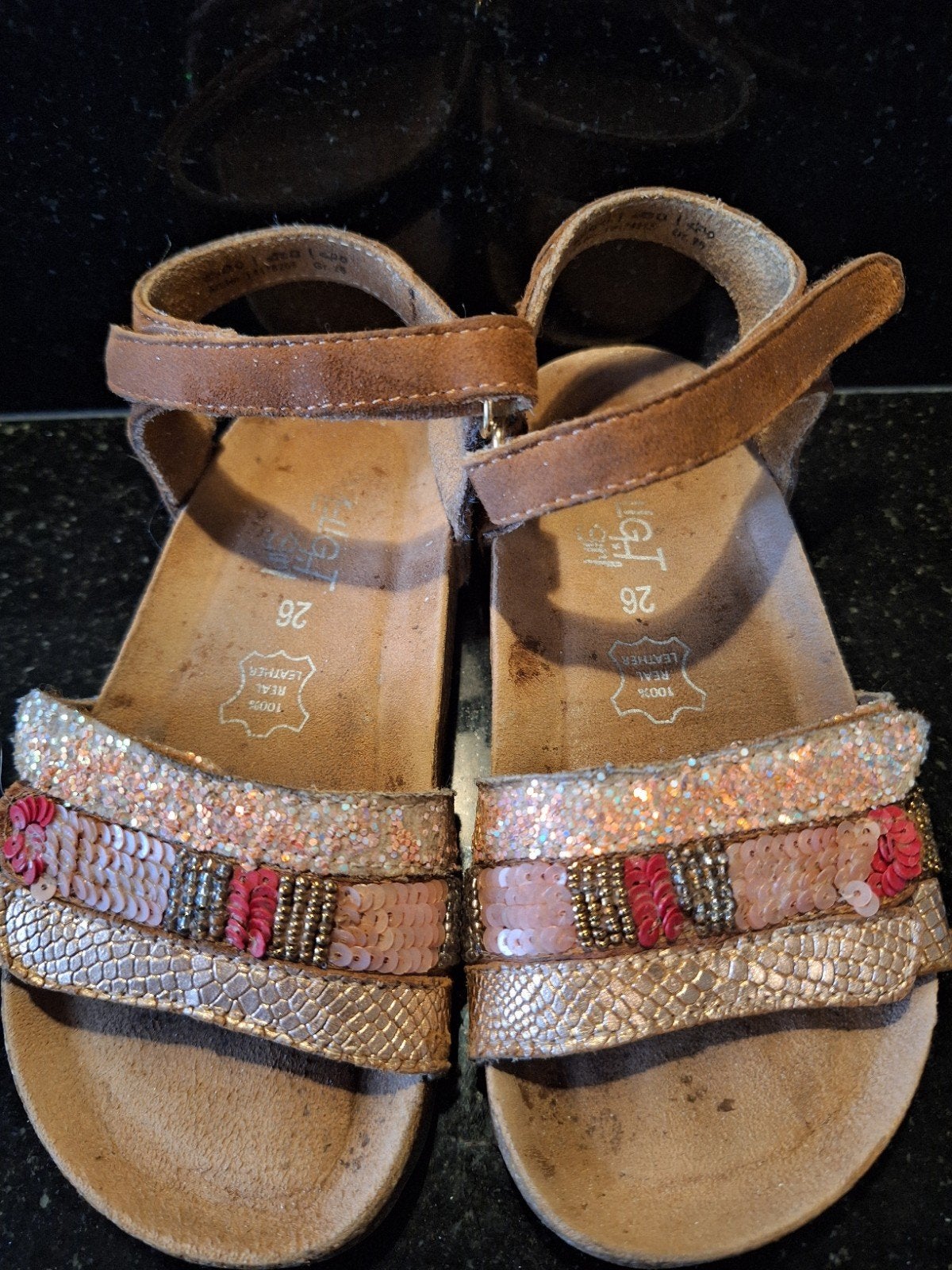 Leuke sandalen voor meisjes, maat 26, Gebruikt, Meisje, Schoenen, Ophalen of Verzenden