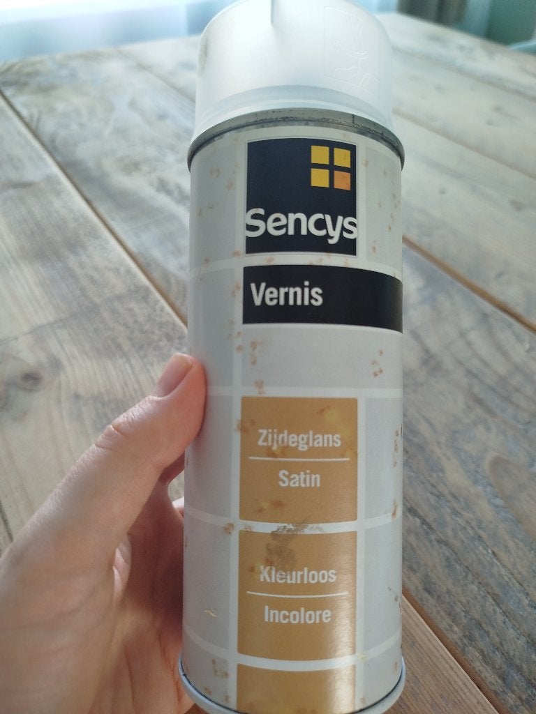 Gratis Sencys vernis (300 mL), Ophalen, Gebruikt, Overige kleuren, Beits