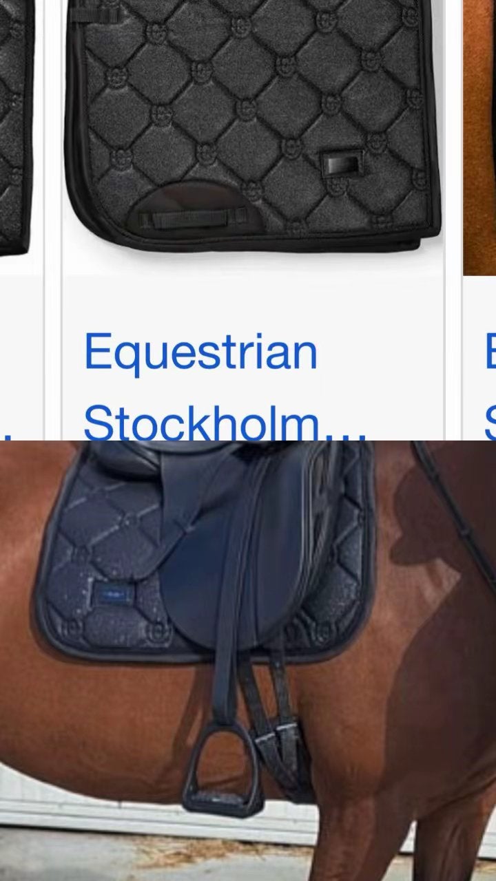 Eq stockholm dekje zwart glitter cob, Ophalen, Zo goed als nieuw