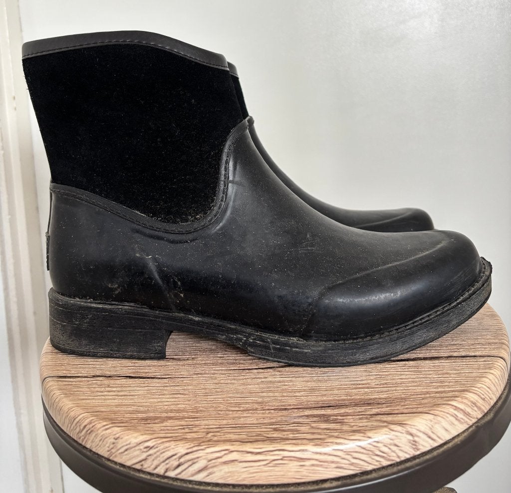 UGG regenlaarsjes, Kleding | Dames, UGG, Verzenden, Zwart, Regenlaarzen