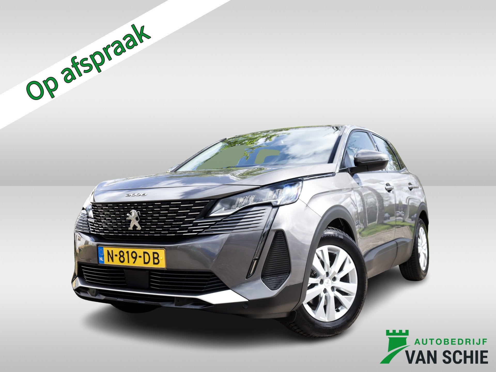 Peugeot 3008 1.2 PureTech Blue Lease Active 1e-Eig. & Keurig, Auto's, Voorwielaandrijving, 12 maanden, Stof, Gebruikt