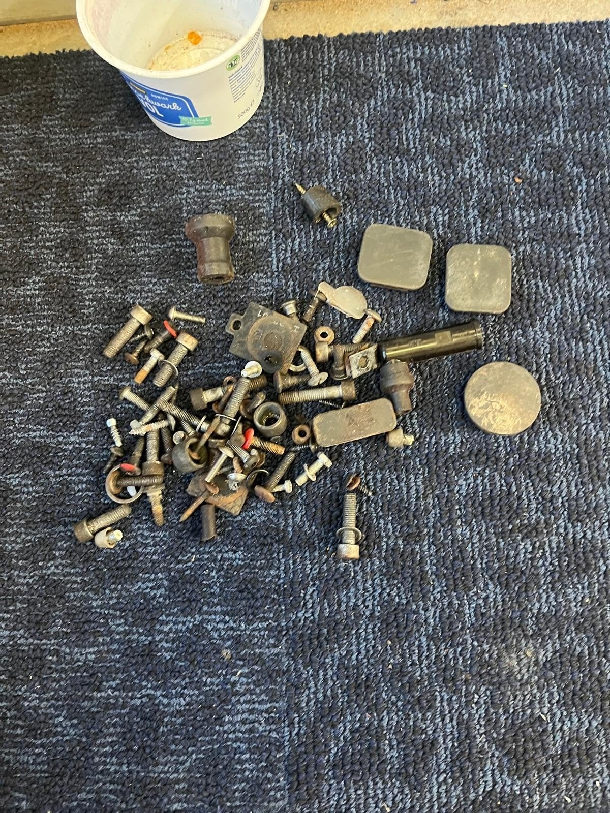 Vespa LX frame doppen, schroeven en bevestigingsmateriaal, Fietsen en Brommers, Ophalen of Verzenden, Gebruikt, Overige typen