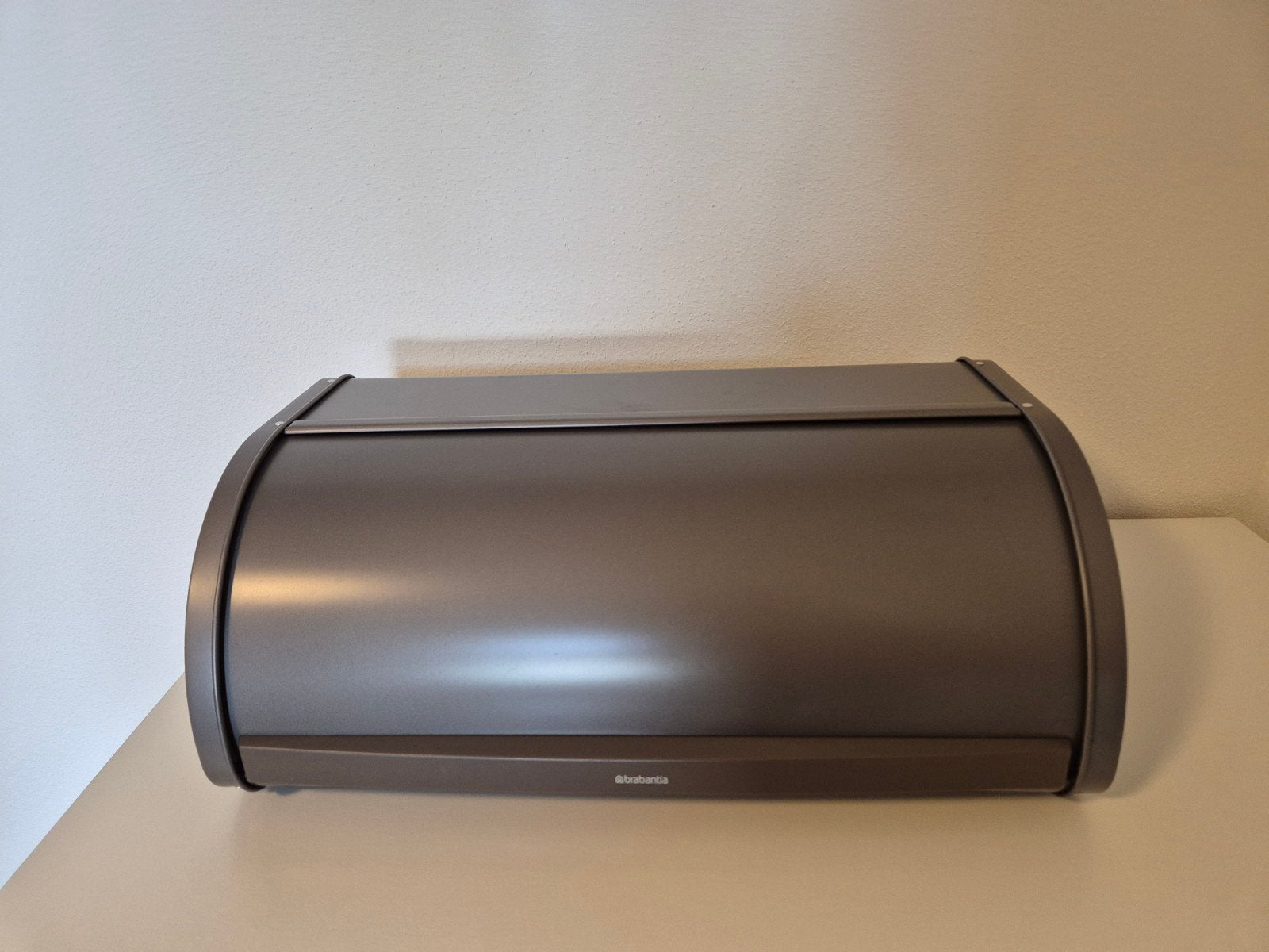 Brabantia broodtrommel - Platinum, Ophalen, Gebruikt, Zilver, Broodtrommel