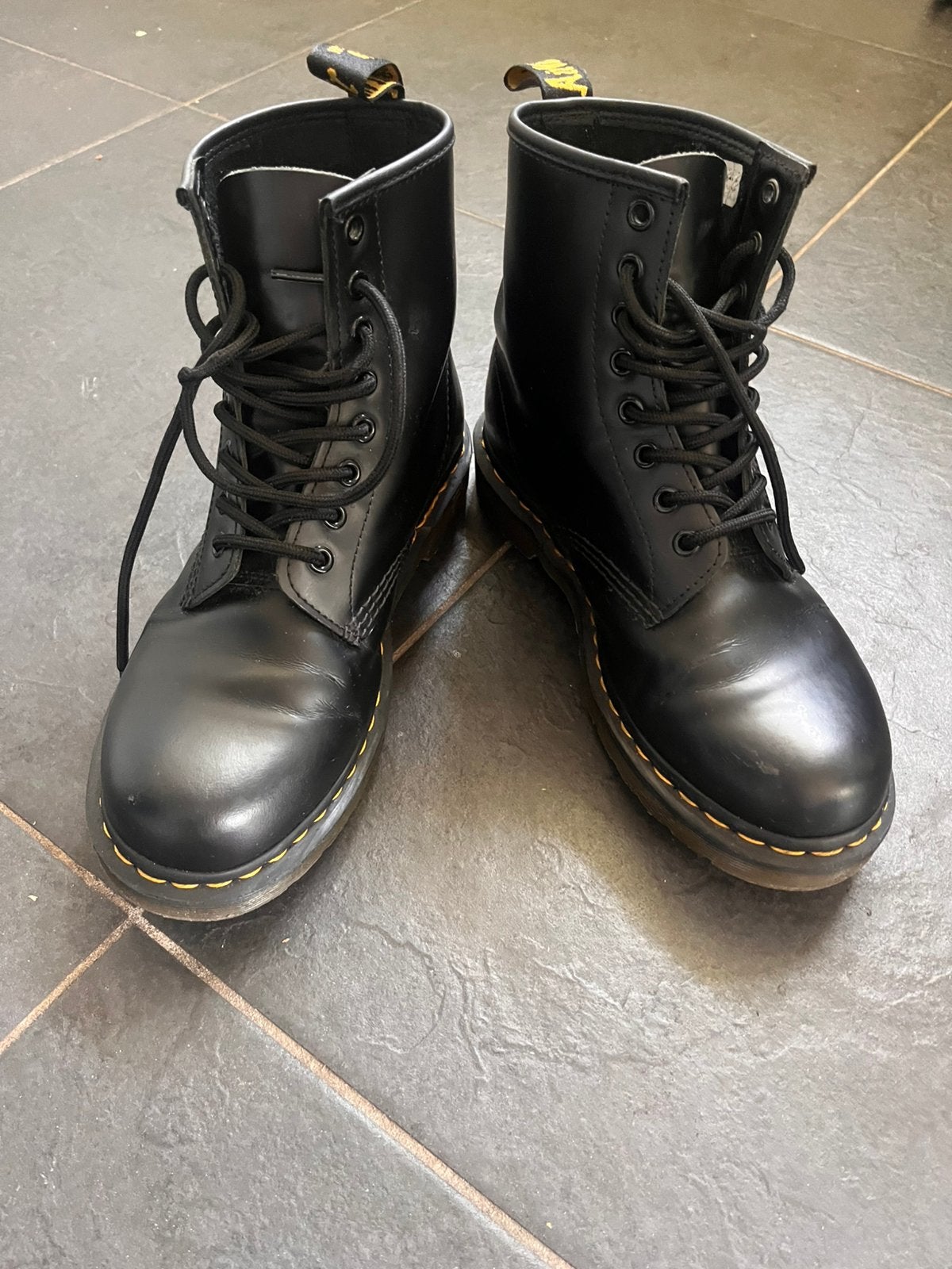 Dr. Martens 1460 Smooth Zwart mt.41, Ophalen of Verzenden, Zo goed als nieuw, Zwart