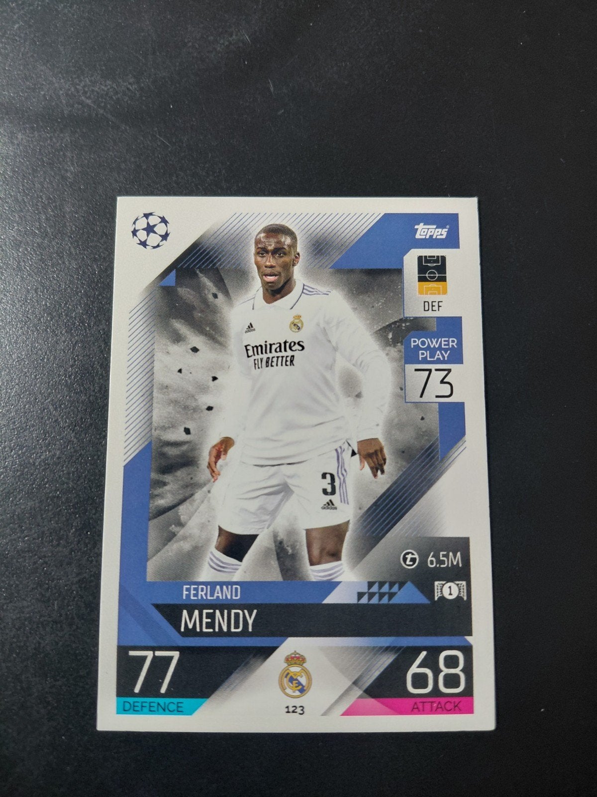 Ferland mendy (real madrid) topps, Verzenden, Nieuw, Buitenlandse clubs, Spelerskaart