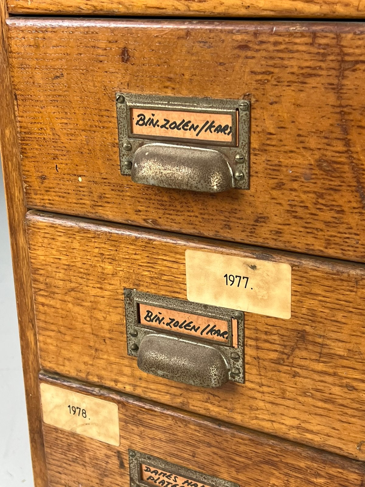 Apothekerskast ladekast XL groot, 5 laden of meer, Ophalen of Verzenden, Zo goed als nieuw, Minder dan 100 cm