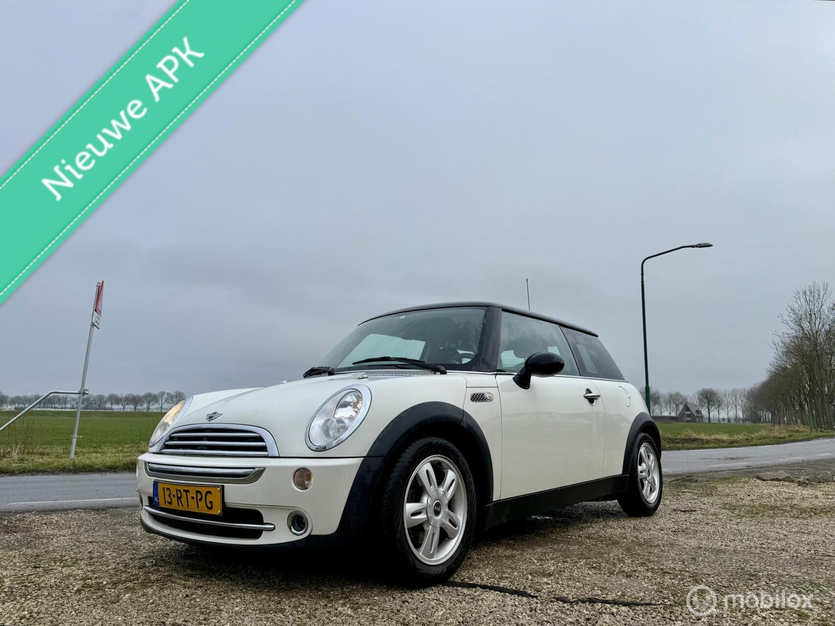 Mini Mini 1.6 Cooper Pepper, BJ 2005, Airco, APK Sept 2027, Auto's, Gebruikt, 4 cilinders, 4 stoelen, 116 pk