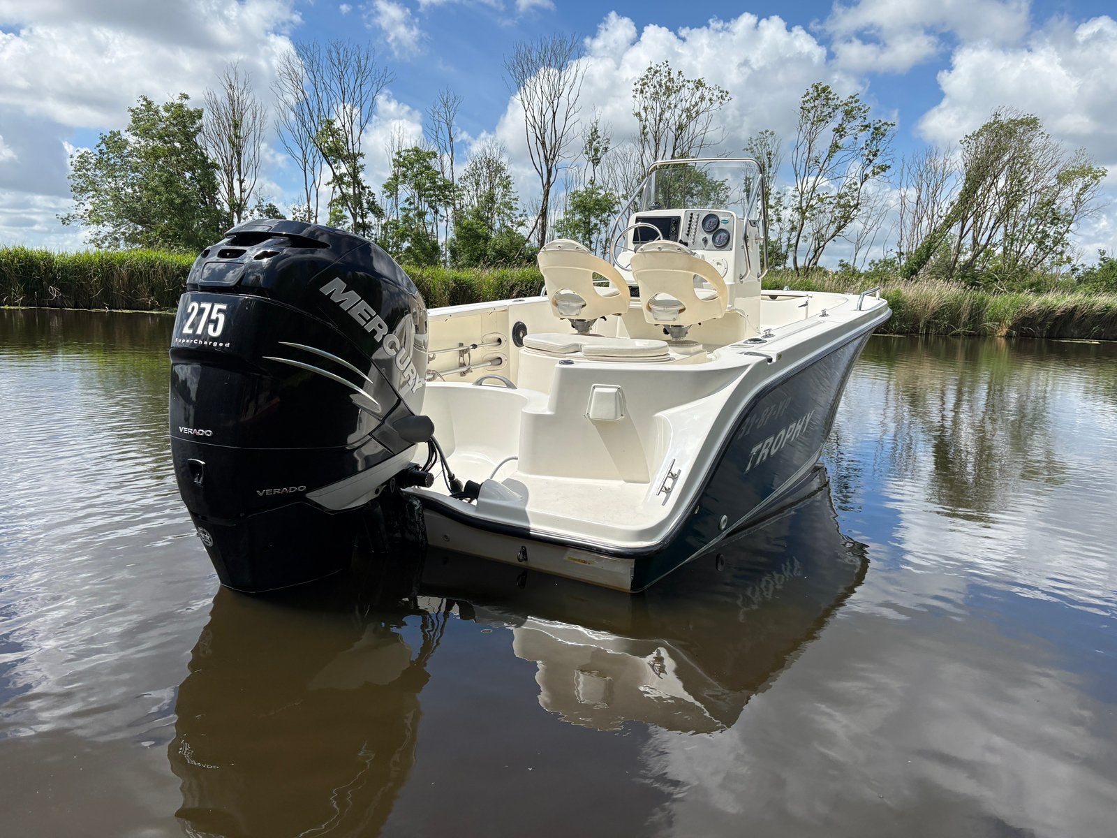 Trophy 1903 CC  met Mercury Verado 275 pk, Watersport en Boten, Ophalen, Gebruikt, Viertaktmotor, Bayliner