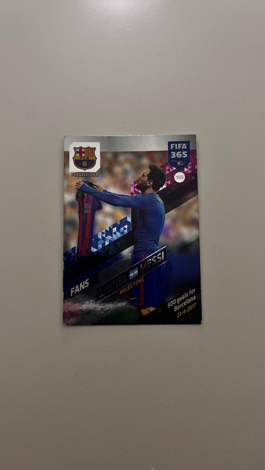 ZELDZAME Lionel Messi kaart, Ophalen of Verzenden, Zo goed als nieuw, Plaatje