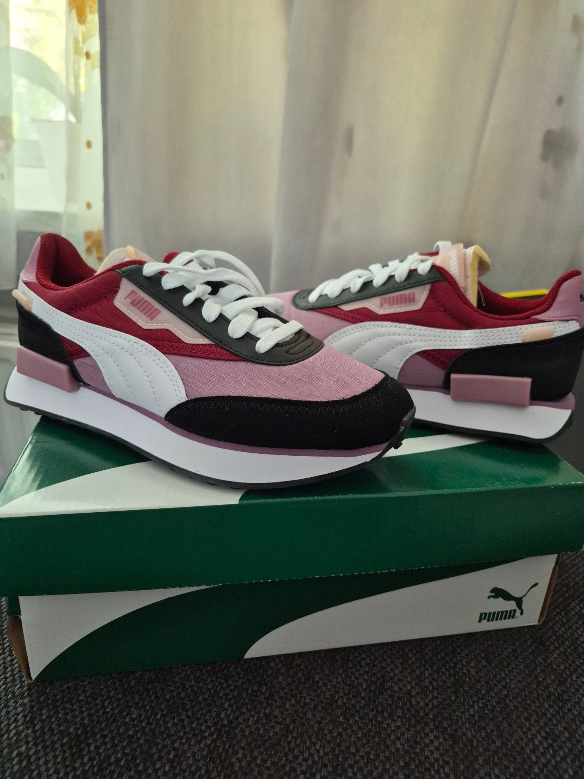 Puma Future Rider Vinyl Wn's Sneakers Maat 36, Kleding | Dames, Ophalen of Verzenden, Nieuw, Rood, Sneakers of Gympen