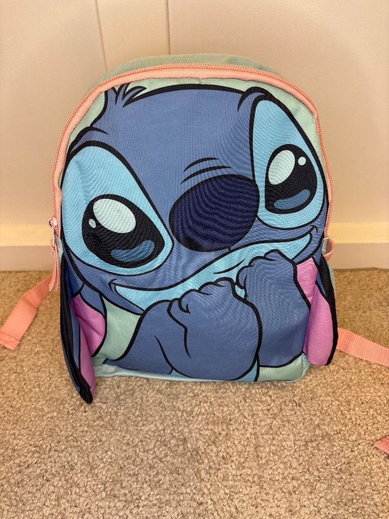 Stitch kinderrugtas compact, Sieraden, Tassen en Uiterlijk, Gebruikt, Minder dan 30 cm, Stitch, Stitch