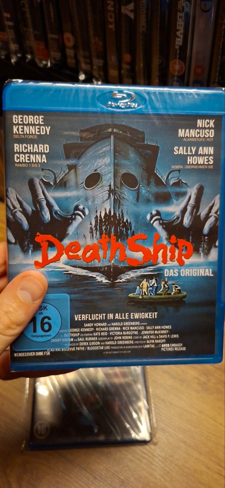 Death Ship Blu-ray - Horrorfilm met George Kennedy, Vanaf 16 jaar, Ophalen of Verzenden, Nieuw in verpakking