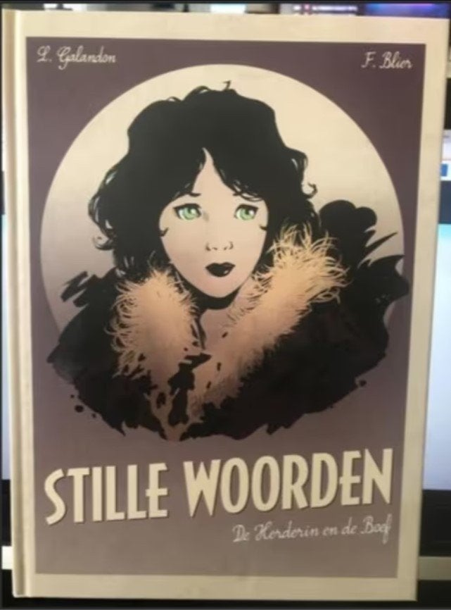 De herderin en de boef stille woorden hardcover L4, Eén stripboek, Ophalen of Verzenden, Zo goed als nieuw