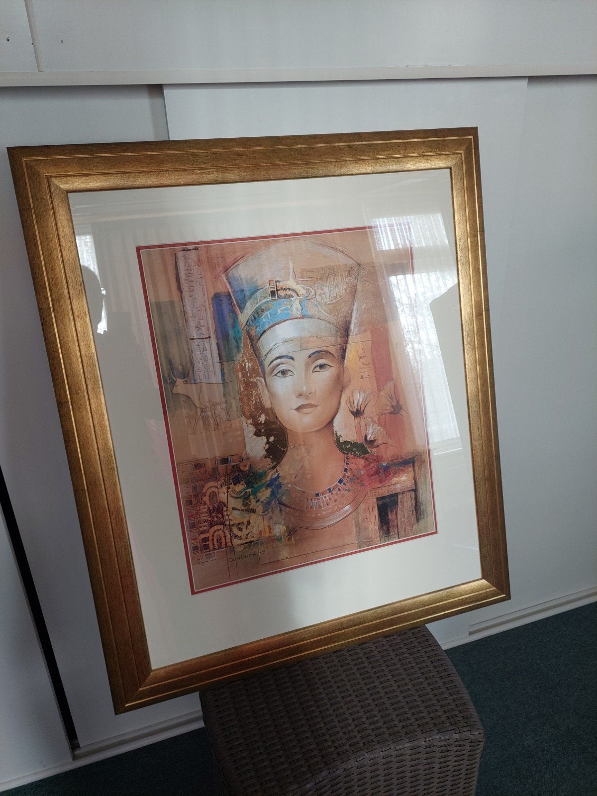 Ingelijste kunstprint Grieks, Ophalen