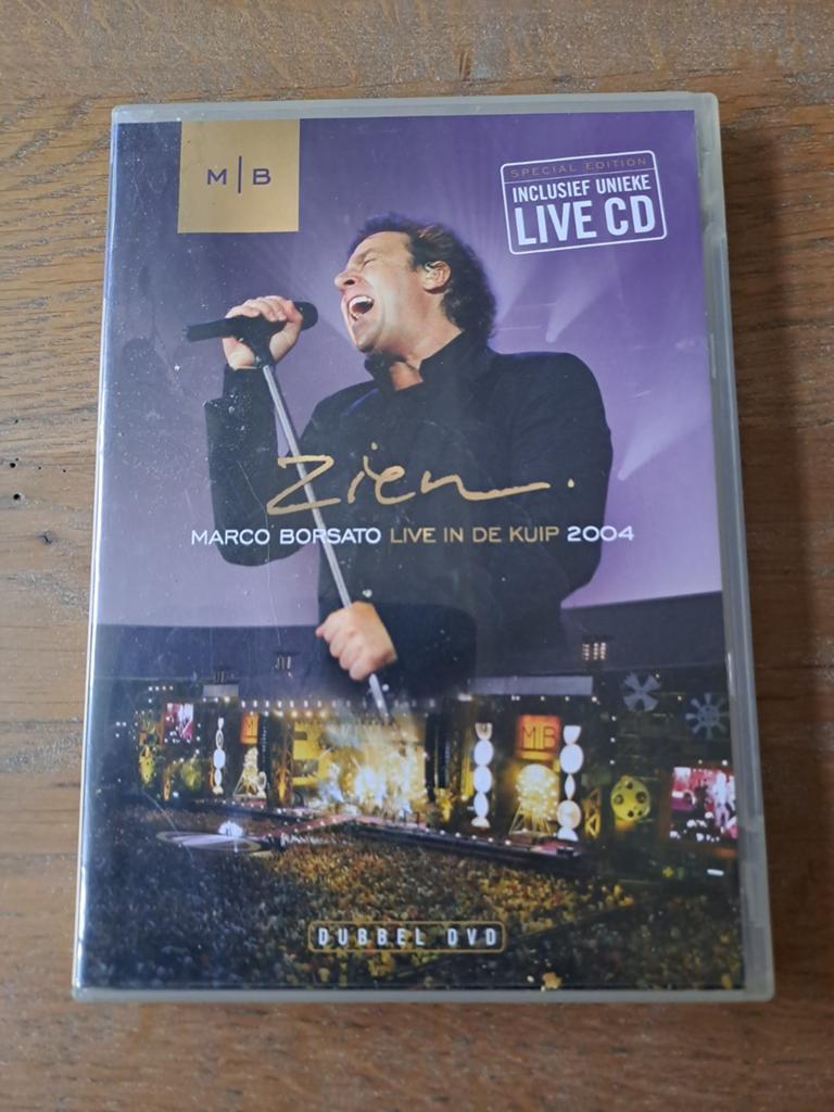 Marco Borsato - Zien: Live in De Kuip 2004 (DVD + CD), Alle leeftijden, Ophalen of Verzenden, Zo goed als nieuw