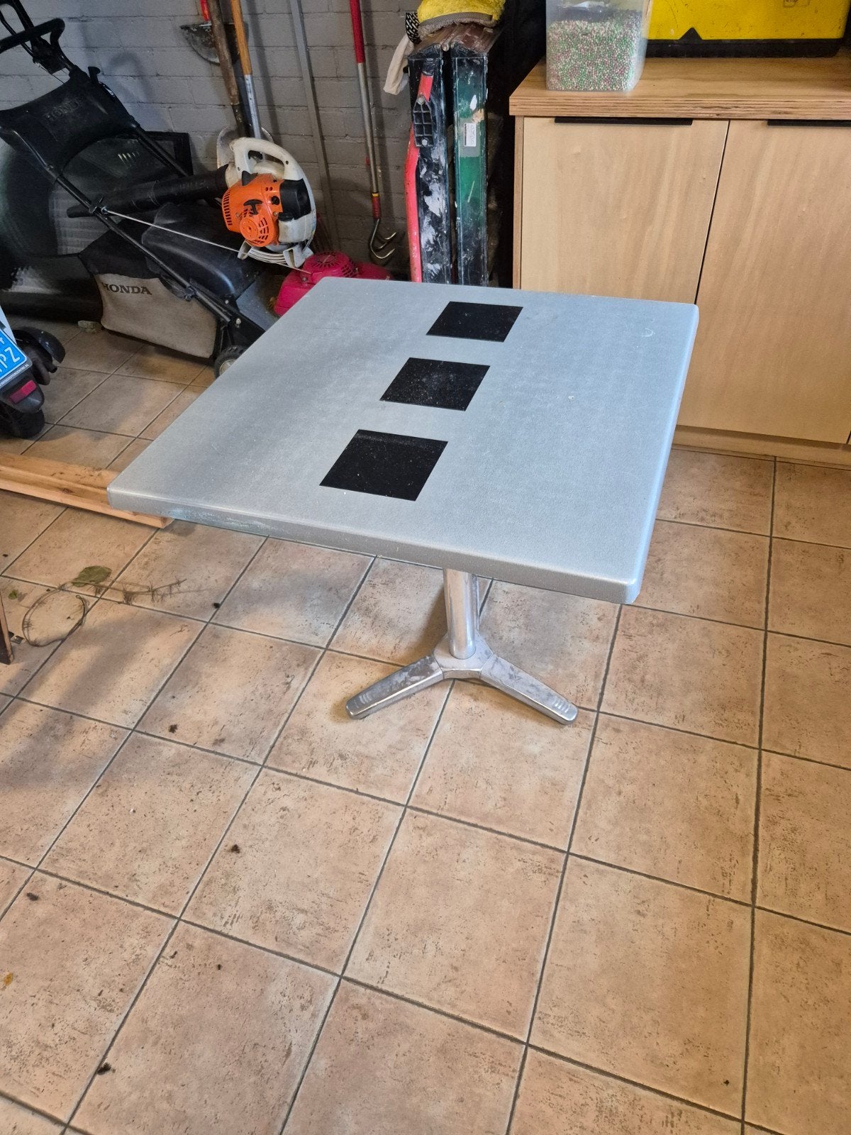 2x tafel, 50 tot 100 cm, Vierkant, Tot twee personen, 50 tot 100 cm