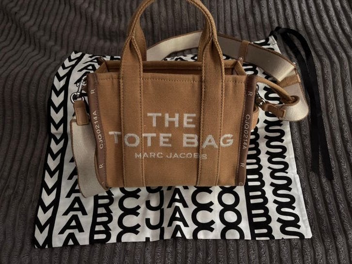 The tote bag marc jacobs, Ophalen of Verzenden, Zo goed als nieuw, Beige, Overige typen