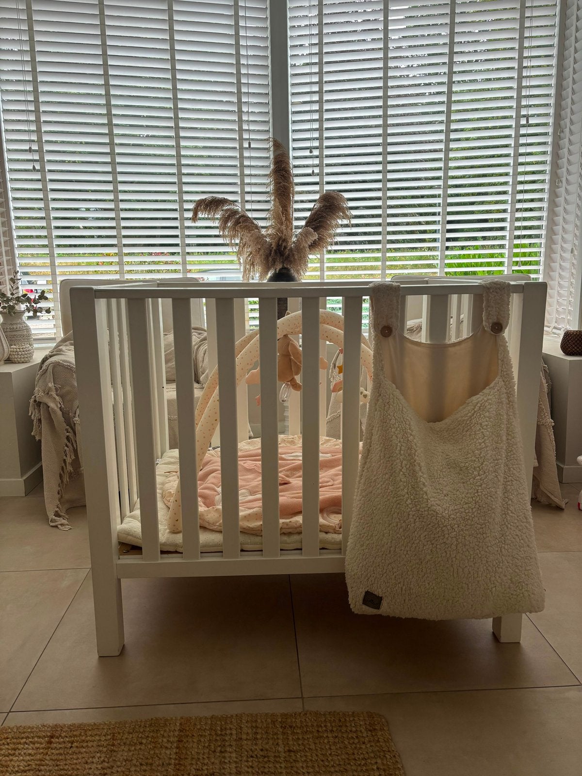 Witte Box van babypark, Kinderen en Baby's, Ophalen, Zo goed als nieuw, Boxkleed