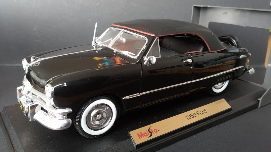 Ford 1950 Convertible 1:18 Maisto Pol, Maisto, Auto, ., Nieuw