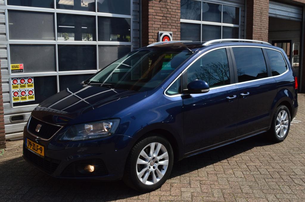 SEAT Alhambra 1.4 TSI Style 7pers. Navi, Cruise, Camera, Tre, Auto's, Keurmerk '100% Onderhouden', Euro 5, Stof, 4 cilinders