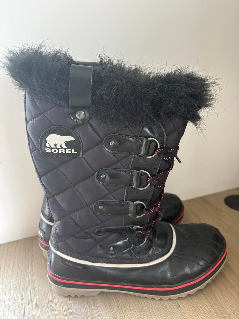 Sorel Winterlaarzen Maat 40, Kleding | Dames, Schoenen, Ophalen of Verzenden, Gedragen, Zwart, Snowboots