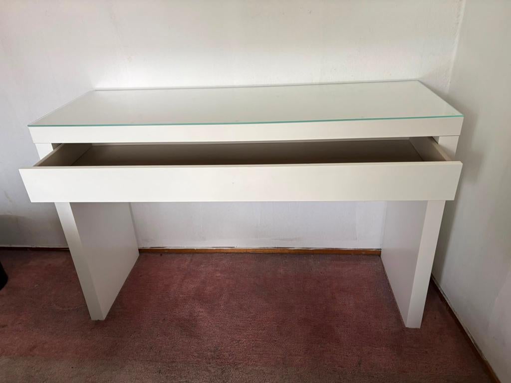 Bureau met la, Huis en Inrichting, Bureaus, Ophalen, Hout, Schoolbureau, IKEA