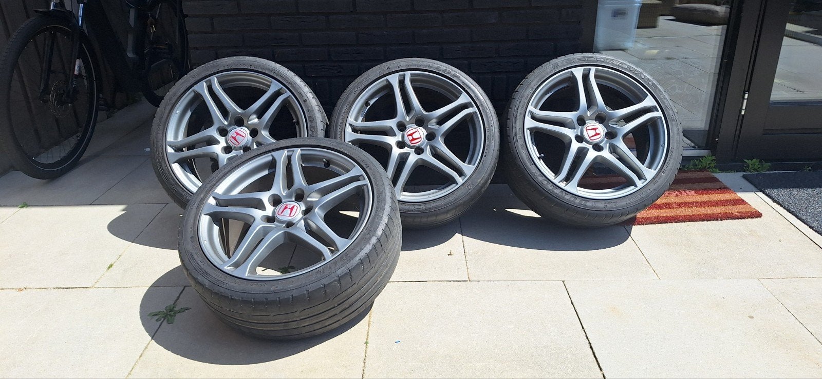 18" Honda "Thunder" velgen 5x114.3 Origineel, Ophalen, 18 inch, Velg(en), Zomerbanden