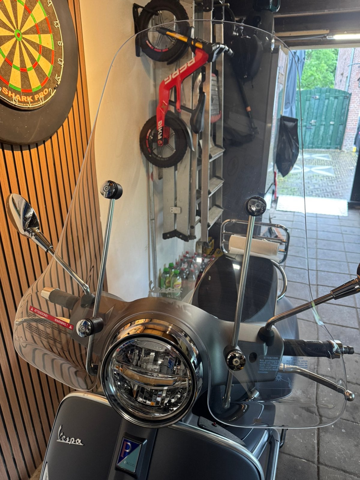 Windscherm hoog  Vespa 300, Ophalen of Verzenden, Zo goed als nieuw