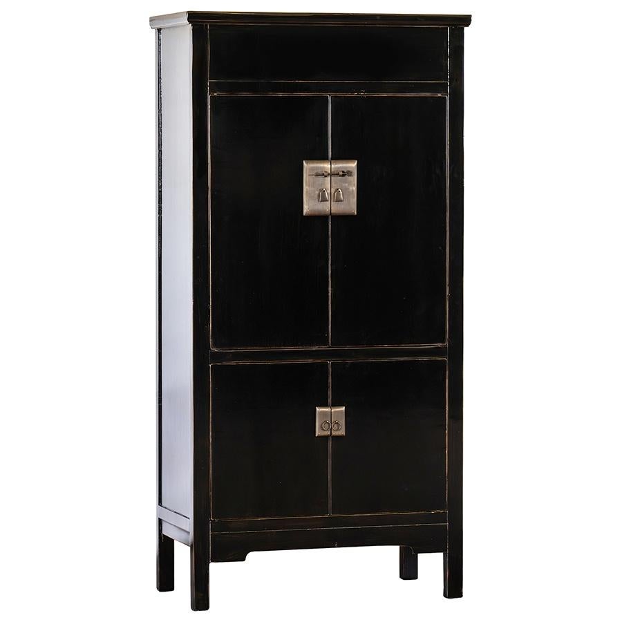 Chinese kast Zwart van € 1.149,95 voor € 919,95, Huis en Inrichting, Kasten | Kledingkasten, Nieuw, 150 tot 200 cm, 50 tot 100 cm