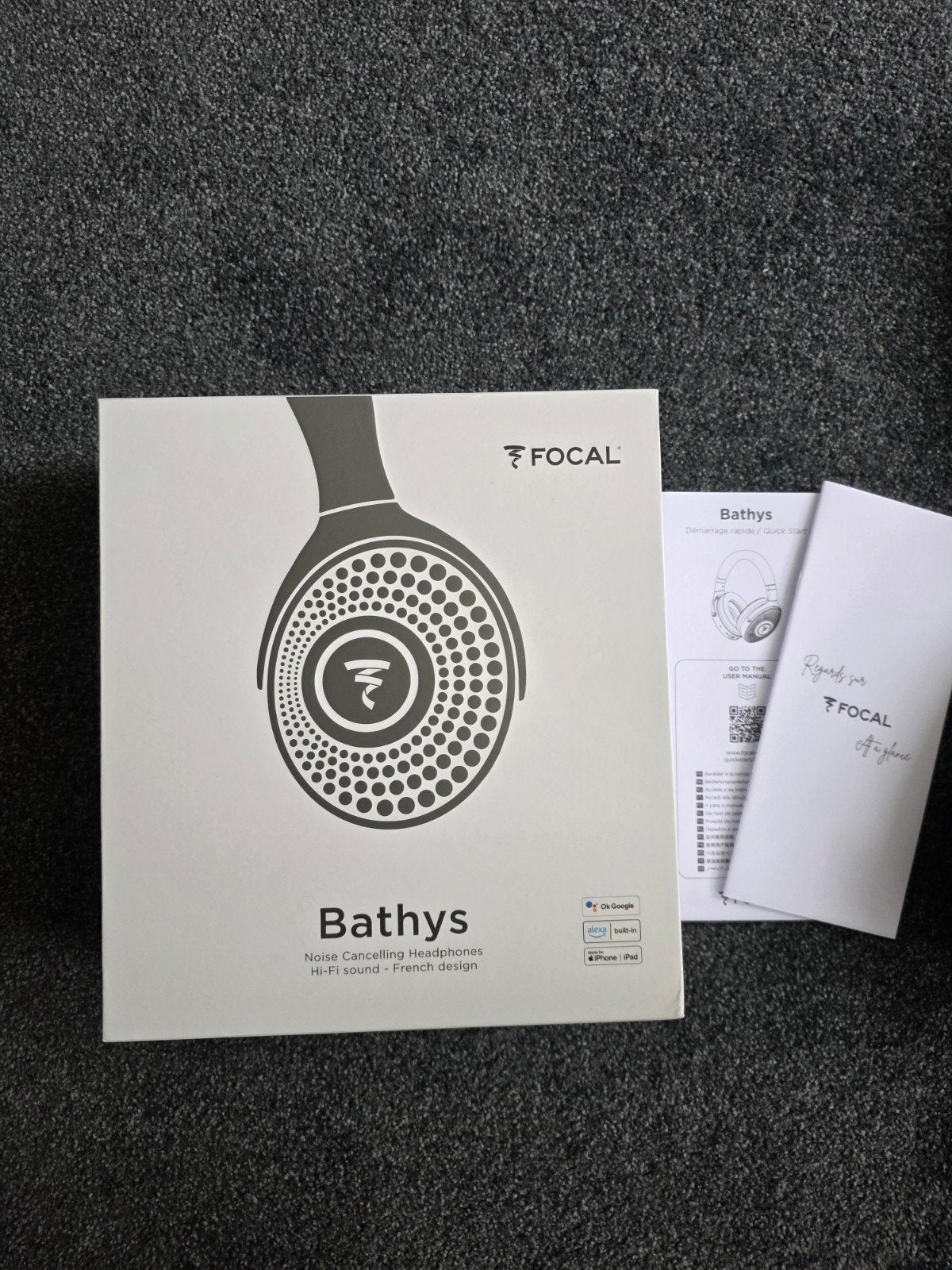 Focal Bathys Noise Cancelling Hoofdtelefoon, Ophalen of Verzenden, Focal, Nvt, Nvt