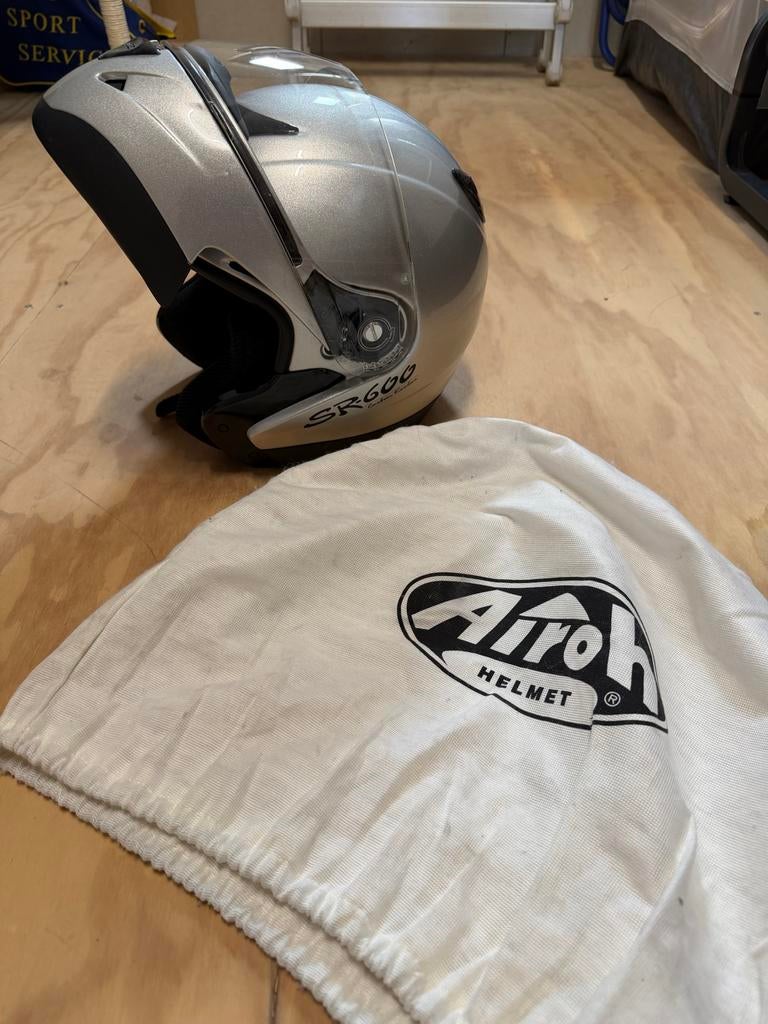 Airoh SR-600 Carbon Kevlar helm, Ophalen of Verzenden, Tweedehands, Integraalhelm