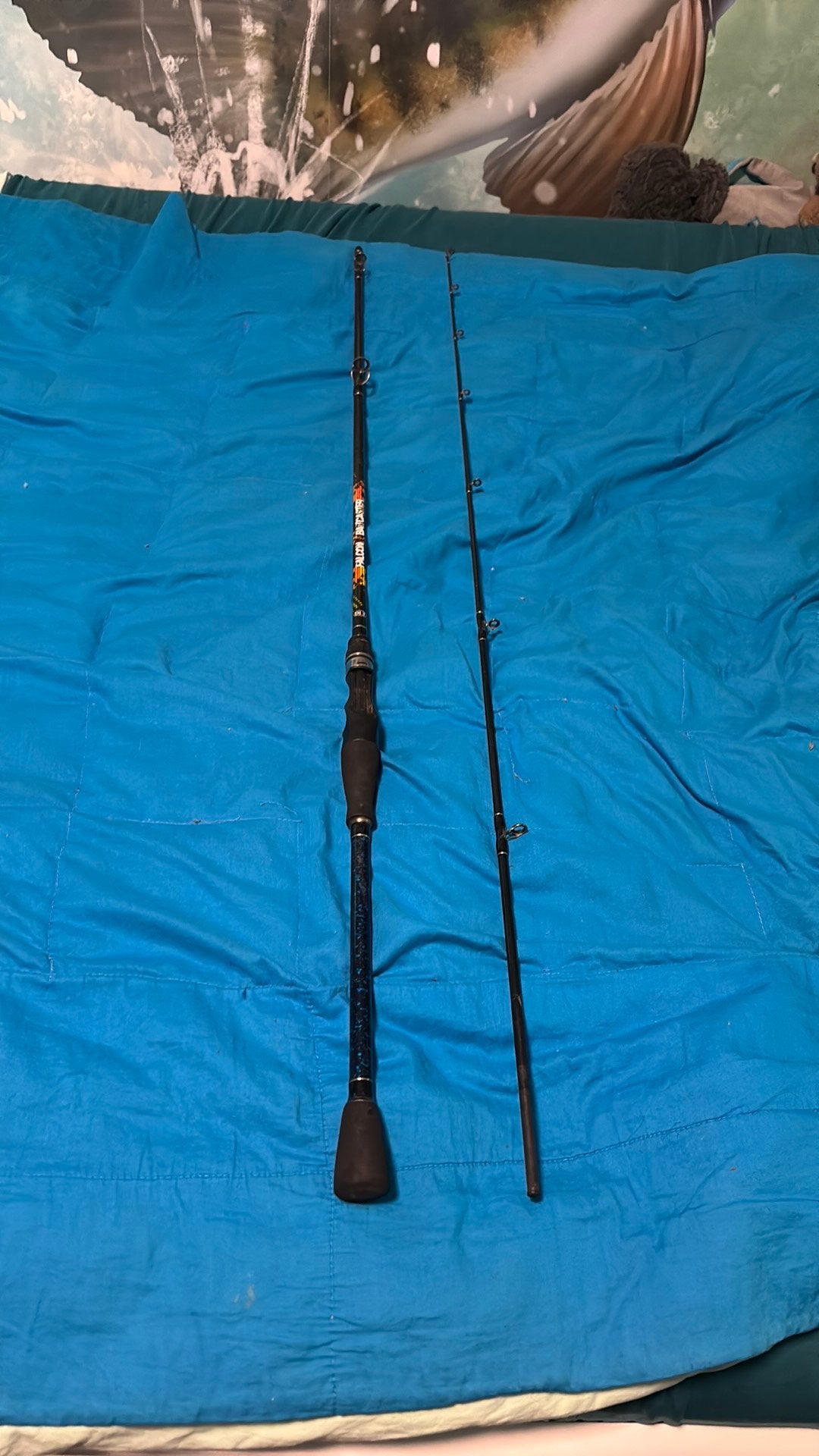 DLT Falcon baitcaster, Ophalen, Gebruikt, Werphengel