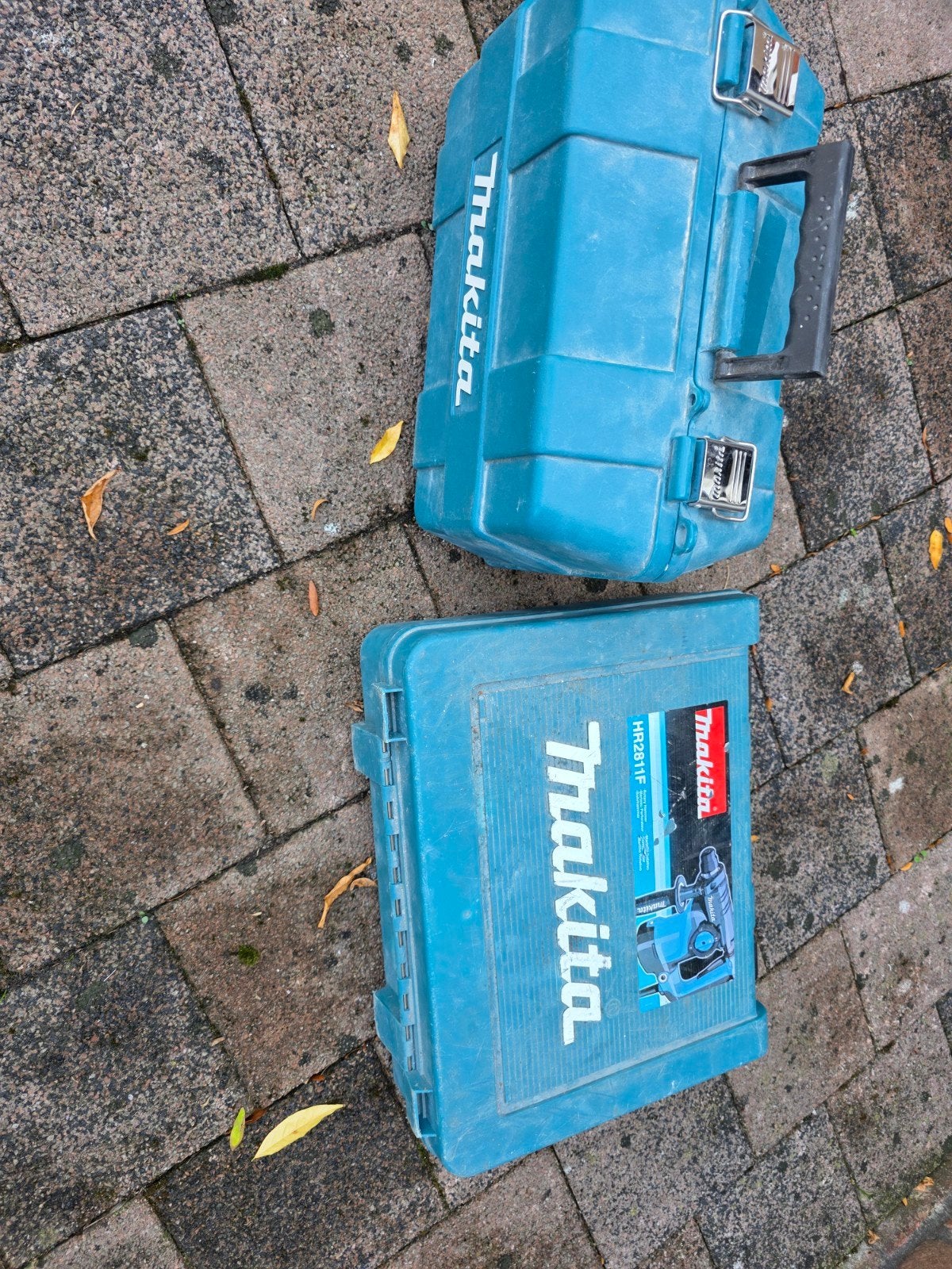 2 makita kist, Ophalen, Gebruikt