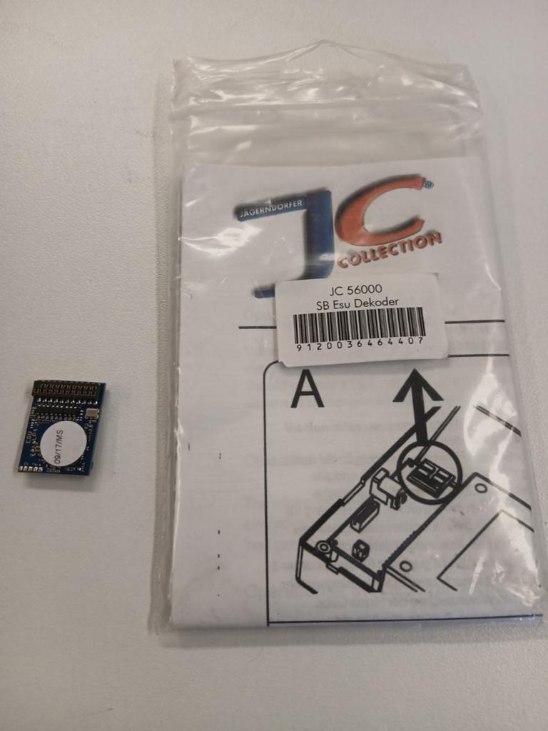 Jagendorfer Skilift Decoder JC 56000 SB Esu Dekoder Nieuw, Ophalen of Verzenden