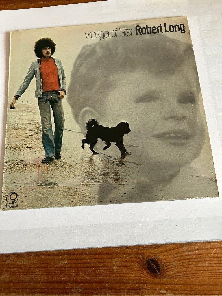 Robert Long Vroeger of later, Ophalen of Verzenden, Zo goed als nieuw, Overige formaten, LP