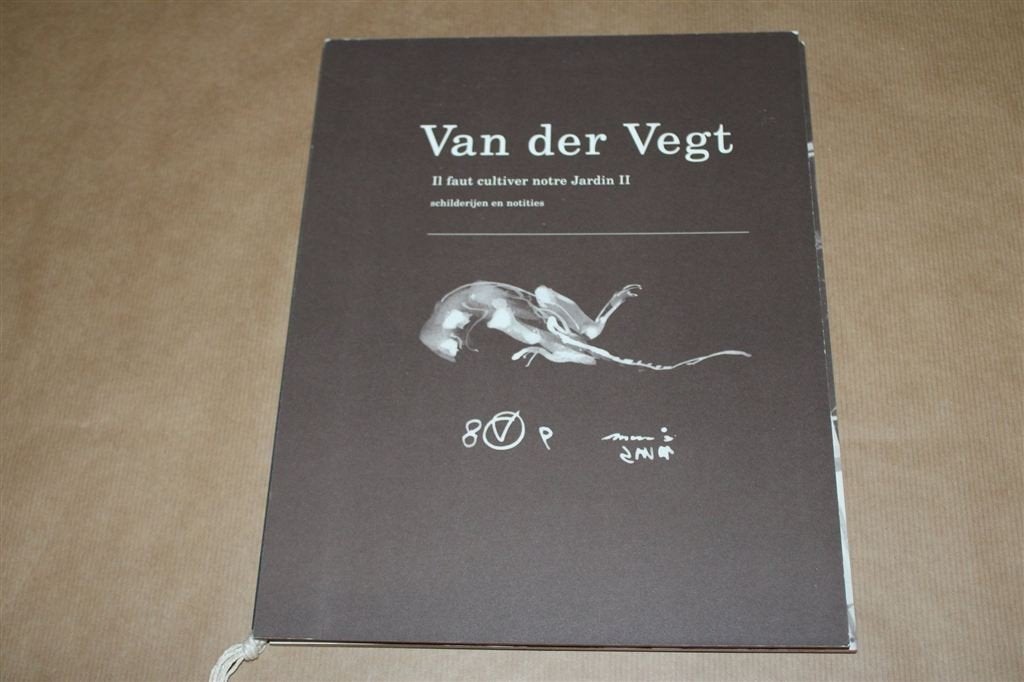 Schilderijen en notities van Van der Vegt., Ophalen of Verzenden, Gelezen