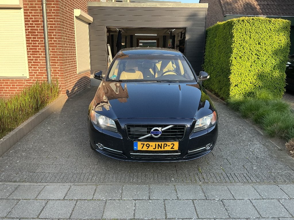 Volvo S80 3.2 Geartronic summum 2006 lpg G3 prins vsi, Auto's, 238 pk, 1800 kg, Beige, Blauw