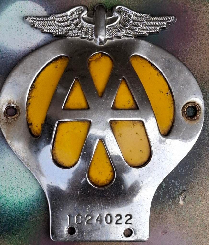 A.A. Automobilisten Associatiation London.  Ca '50/'60., Ophalen, Gebruikt