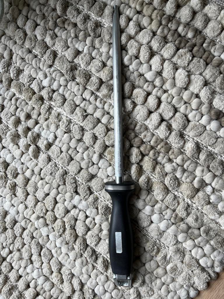 Zwilling aanzetstaal, Ophalen of Verzenden, Gebruikt, Rvs of Chroom, Los bestek
